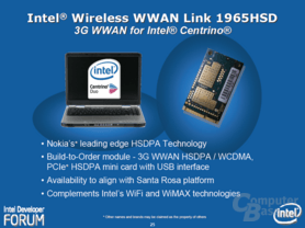 Intels „Santa Rosa“-Plattform – Kooperation mit Nokia