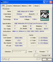 CPU-Z CPU max