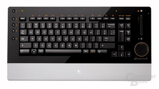 Logitech diNovo Edge Draufsicht