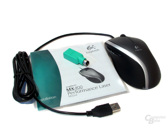 Logitech MX-400 Lieferumfang