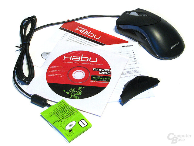 Microsoft Habu Lieferumfang Microsoft Habu Lieferumfang