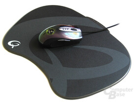 Testuntergrund: Qpad XT-R Hartplastik