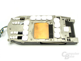 GeForce 8800 GTX Kühlerrückseite