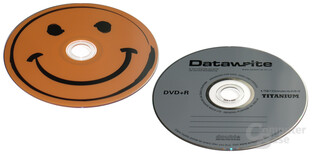 16x-Budget-Rohlinge: Smiley DVD-R & Datawrite DVD+R
