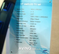 OLED-Display von Samsung