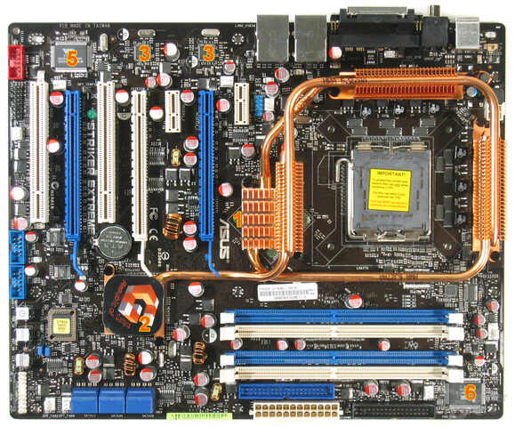 Asus Striker Extreme Komponenten