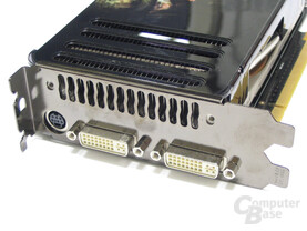 Asus 8800 GTS Slotblech