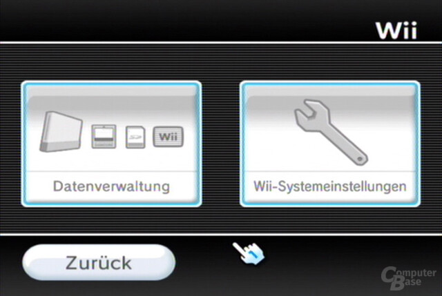 Datenverwaltung und Einstellungen