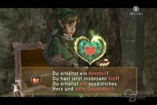Twilight Princess - Herzteil gefunden