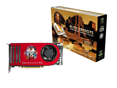 Gainward Bliss 8800 GTS Golden Sample