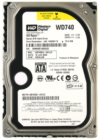 WD740 Raptor