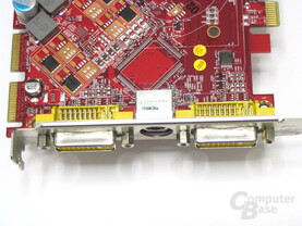 MSI Radeon X1650 XT DVI-Anschluesse
