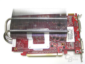 MSI Radeon X1650 XT Rueckseite