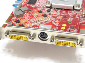 MSI Radeon X1650 XT Slotblech