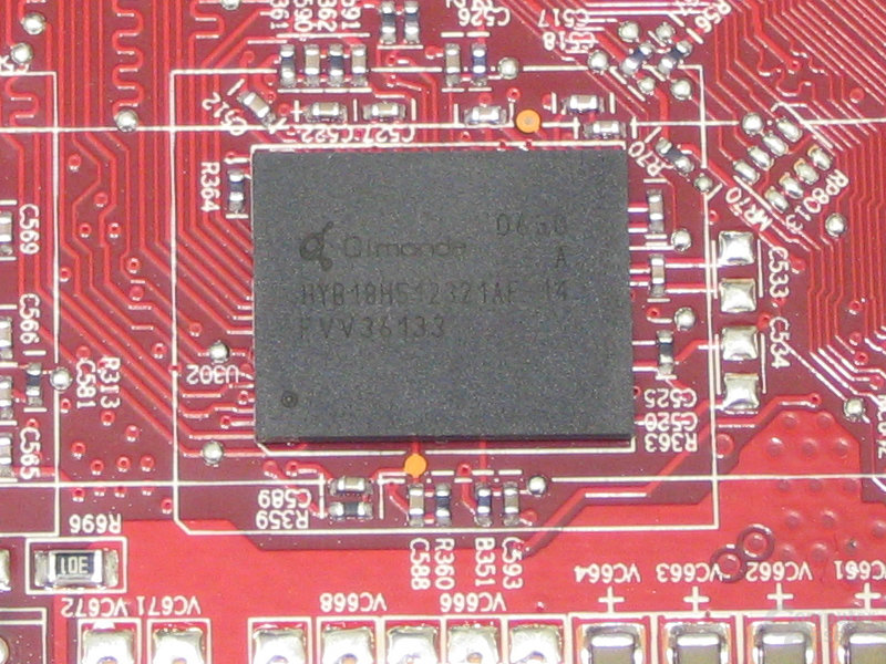 MSI Radeon X1650 XT VRAM