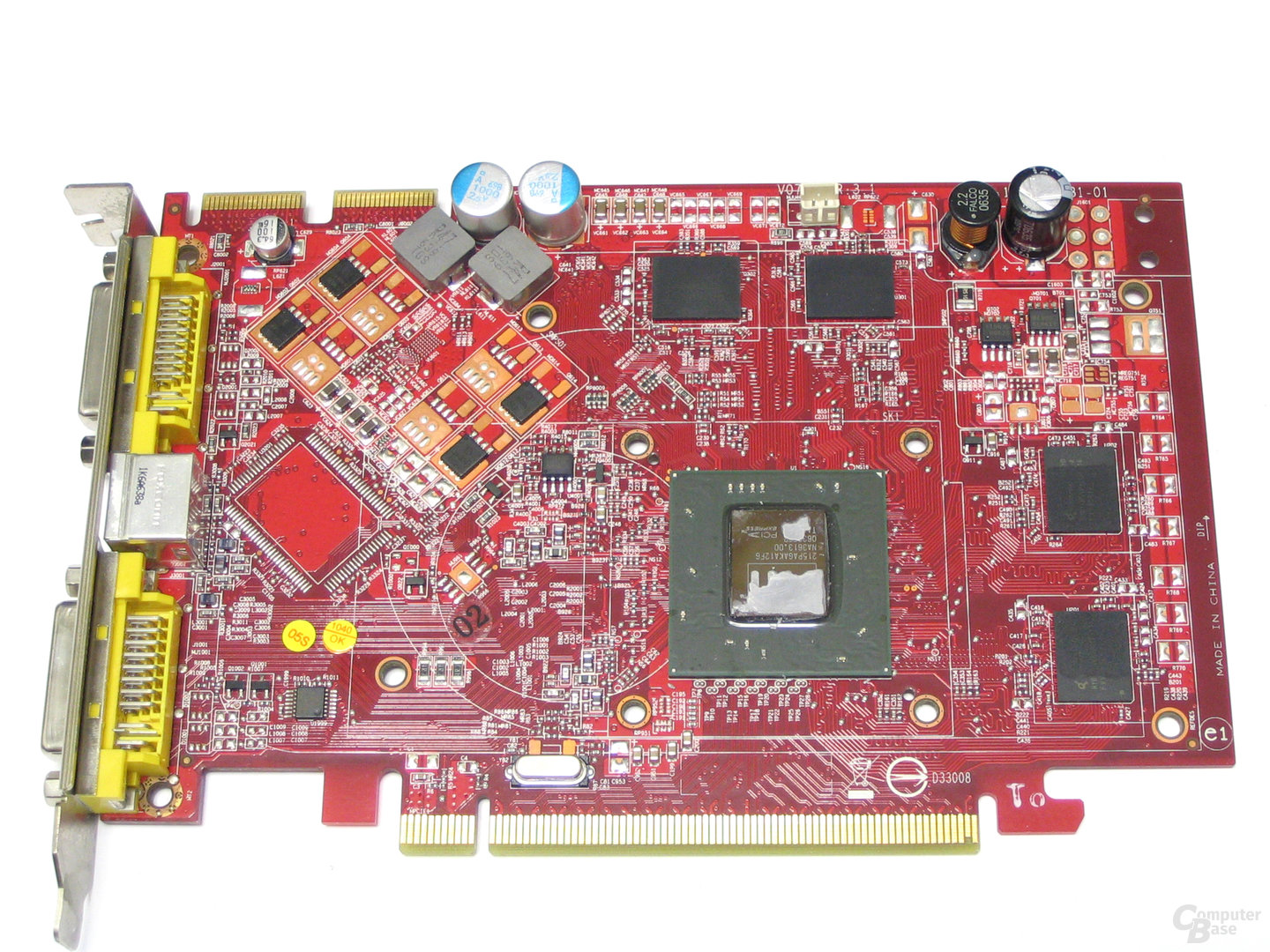 MSI Radeon X1650 XT ohne Kuehler