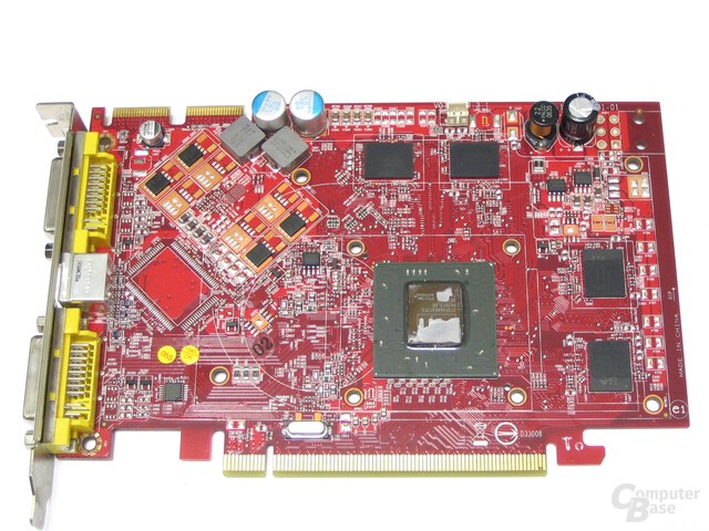 MSI Radeon X1650 XT ohne Kuehler MSI Radeon X1650 XT ohne Kuehler