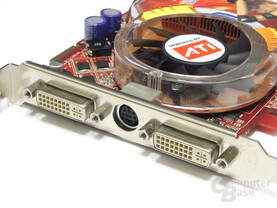 GeCube Radeon X1650 XT Slotblech