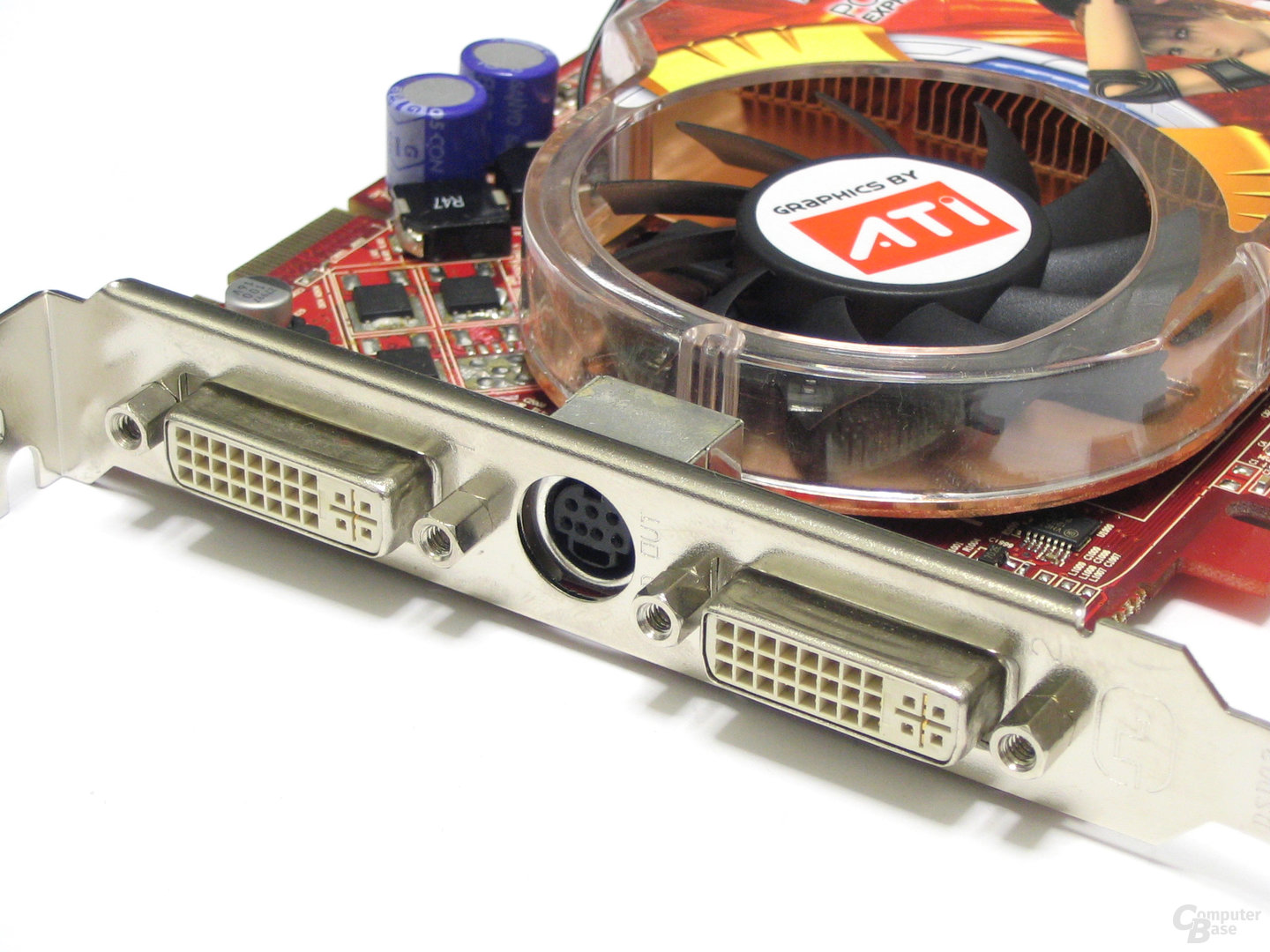 GeCube Radeon X1650 XT Slotblech