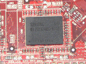 GeCube Radeon X1650 XT VRAM