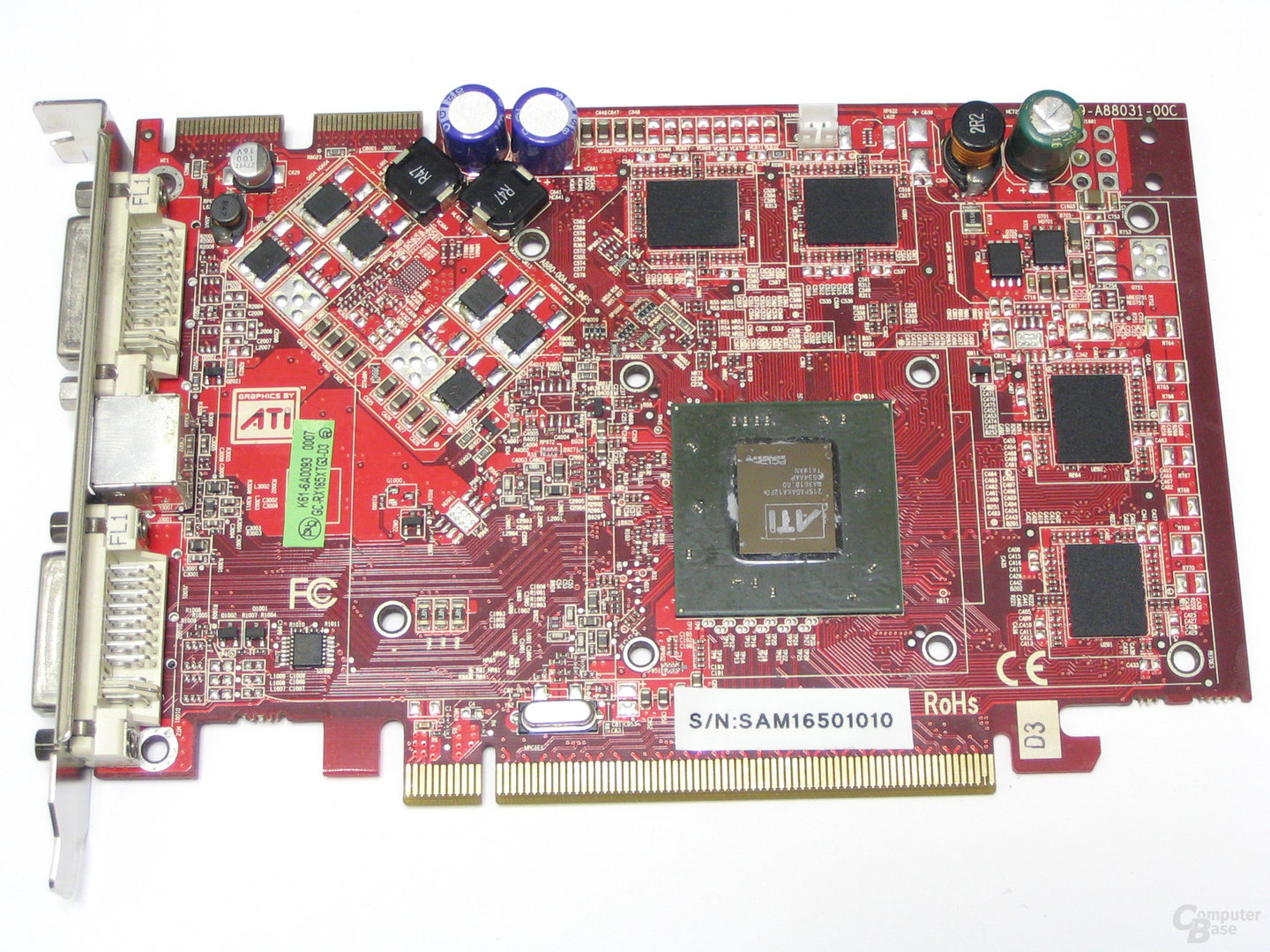 GeCube Radeon X1650 XT ohne Kuehler