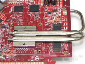 Heatpipes ohne Abdeckung