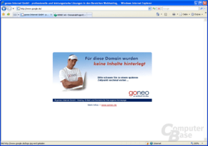 Google Domain gekapert Google Domain gekapert
