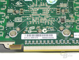 POV GeForce 8800 GTS Bezeichnung