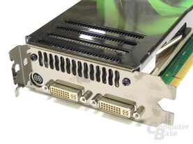 POV GeForce 8800 GTS Slotblech
