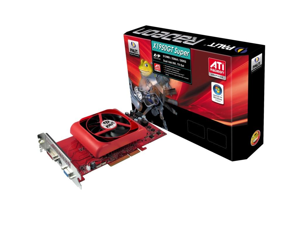 Palit Radeon X1950 GT für AGP