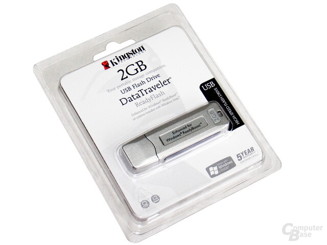 Kingston DataTraveler ReadyFlash: Verpackung