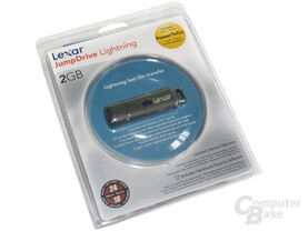 Lexar JumpDrive Lightning: Verpackung