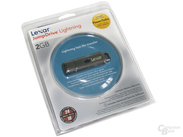 Lexar JumpDrive Lightning: Verpackung