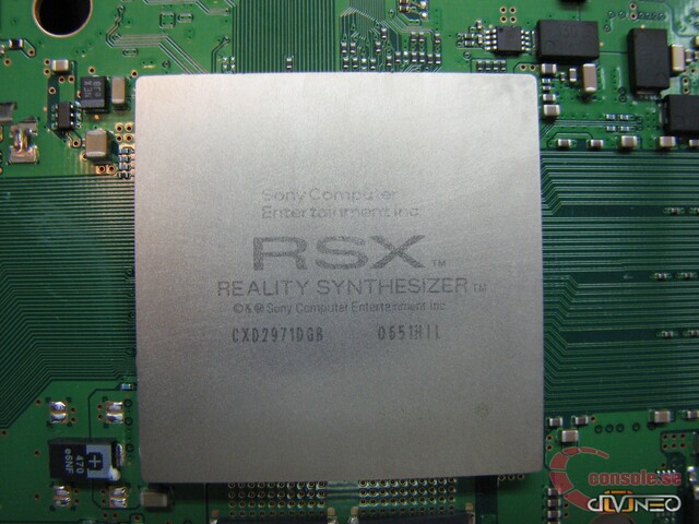 PlayStation 3: Blick ins Innere: RSX-Grafikchip | Quelle: console.se