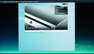 Internet-Browser der PlayStation 3