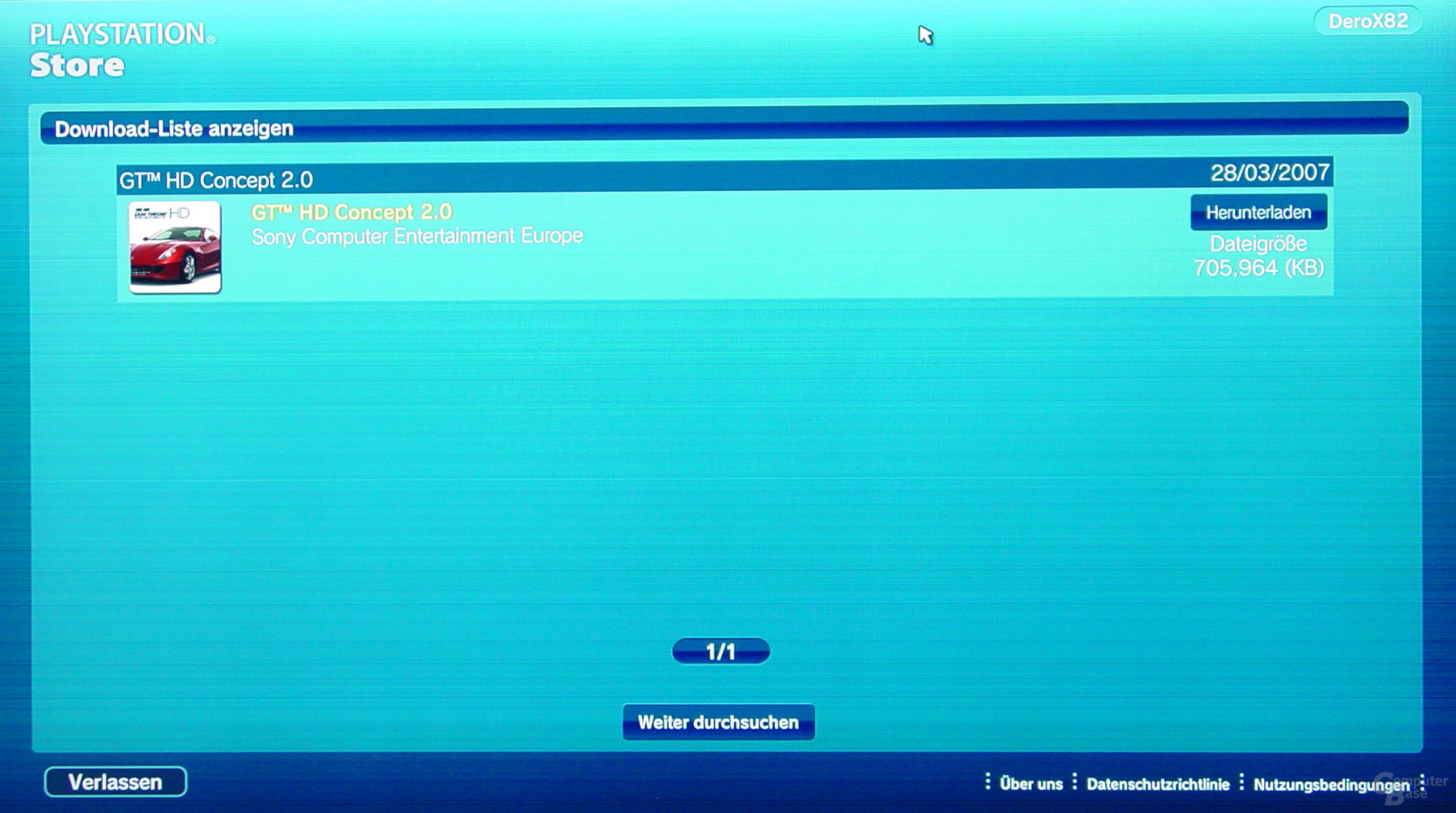 Demo im PlayStation Store herunterladen und installieren