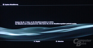 PlayStation 3: Firmware-Update