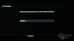 PlayStation 3: Inbetriebnahme
