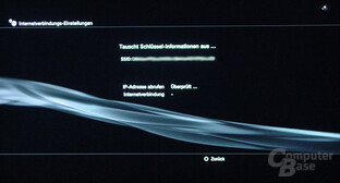 PlayStation 3: Netzwerkeinstellungen