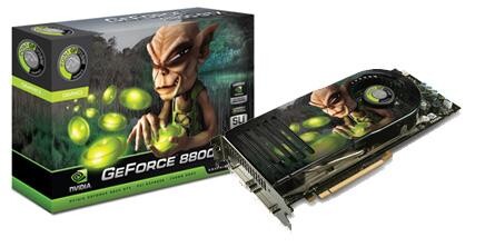 Point of View GeForce 8800 GTS 320MB - Exo Edition
