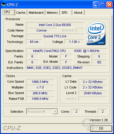 CPU-Z CPU