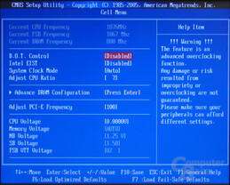 MSI P6N SLI Platinum BIOS