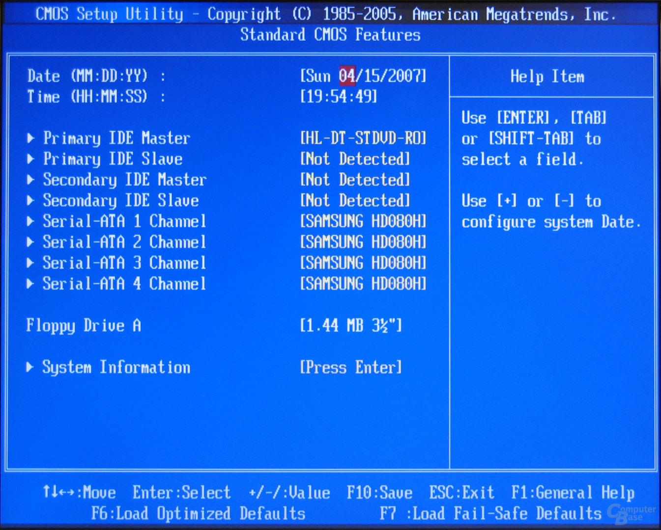 MSI P6N SLI Platinum BIOS