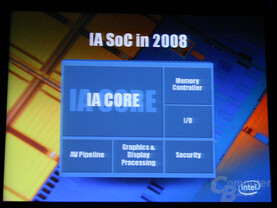 Angedachtes SoC mit x86 (IA) hat einiges zu bieten
