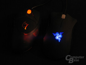 Zykon Z1 Gamer Mouse und Razer Death Adder