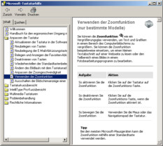 Hilfefunktion 1