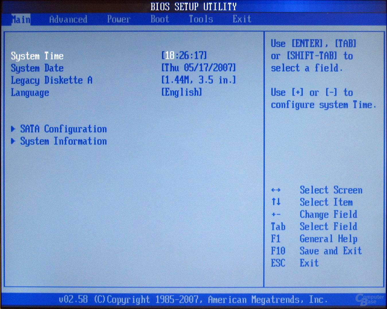 Asus P5K Deluxe BIOS