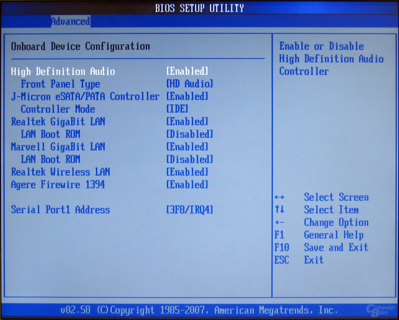 Asus P5K Deluxe BIOS