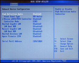 Asus P5K Deluxe BIOS