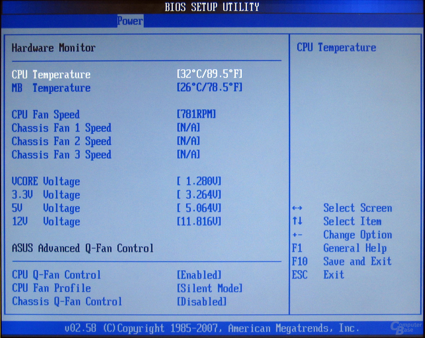 Asus P5K Deluxe BIOS